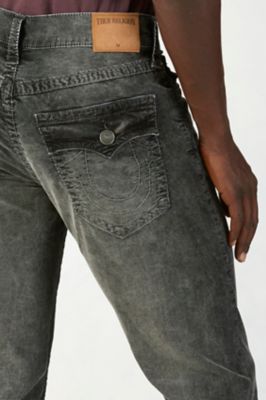 true religion men's corduroy pants