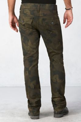 Ricky Men's Camo Jeans - Straight Leg 