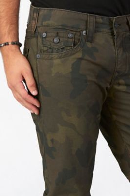 Ricky Men's Camo Jeans - Straight Leg 