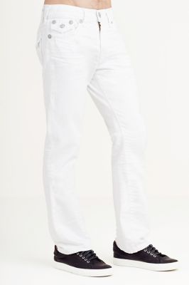 all white true religion outfit