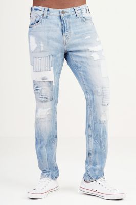 DEAN SLIM PATCHWORK MENS JEAN - True 