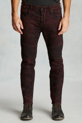 burgundy true religion jeans