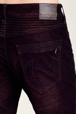 true religion corduroy pants mens