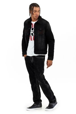 true religion sherpa trucker jacket