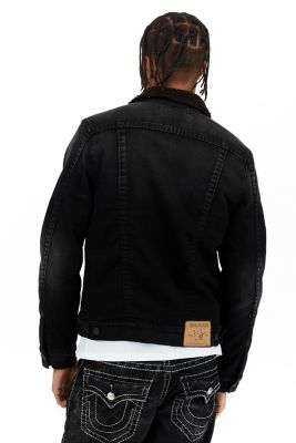 true religion sherpa trucker jacket