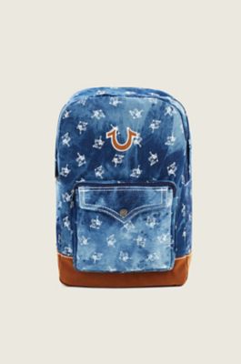 true religion denim backpack