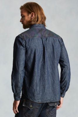 true religion camouflage shirt