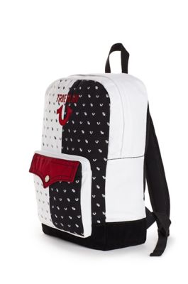 black true religion backpack