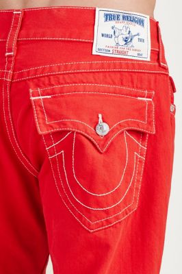 red true religion jeans
