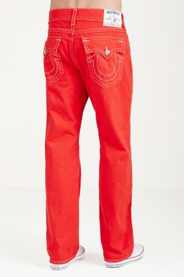 true religion jeans red stitching