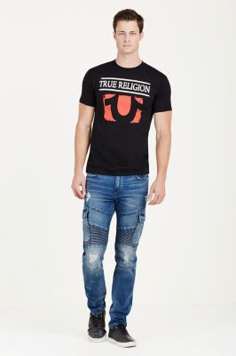 true religion men's rocco classic moto jeans
