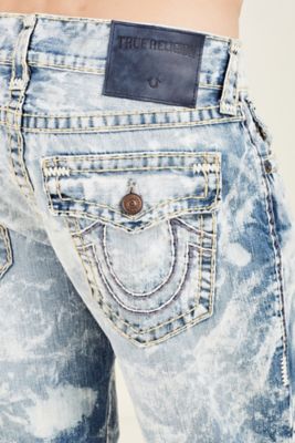 true religion ricky super t white stitch