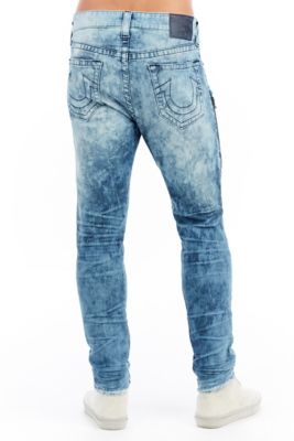 MENS SIDE ZIPPER MICK SLOUCHY SKINNY JEAN True Religion