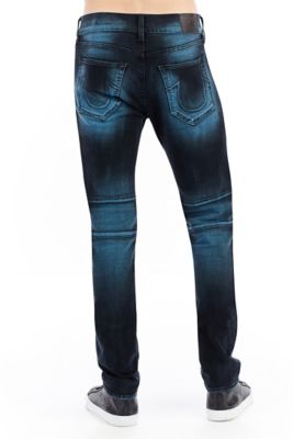 Men's Ripped Skinny Biker - Designer Jeans | True Religion