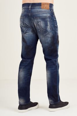 Men's Paint Splatter Jeans - Rocco Slim 