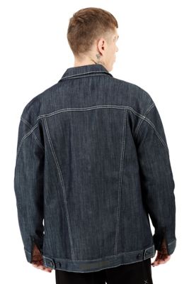 baggy denim jacket women's