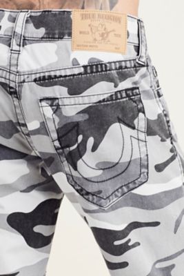 camo true religion jeans mens