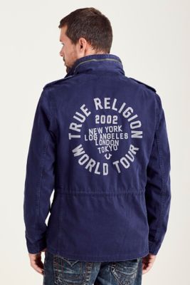 true religion military jacket