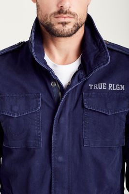 true religion military jacket