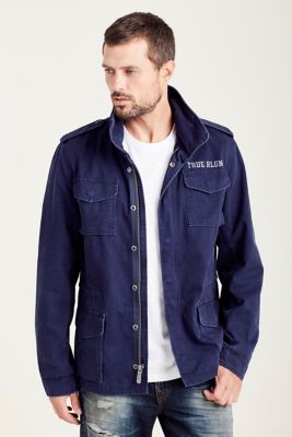 true religion military jacket