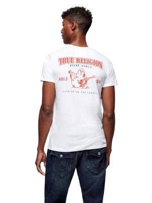light blue true religion shirt
