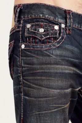 true religion with red stitching