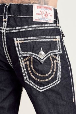 STRAIGHT FLAP SUPER QT STITCH MENS JEAN 