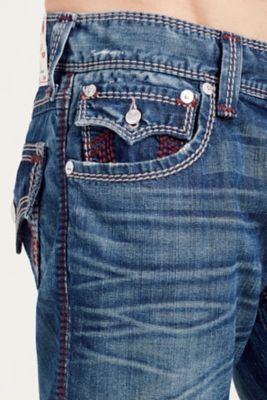 true religion with red stitching