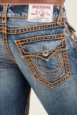 true religion red stitch jeans