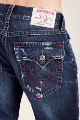 true religion jeans red stitching