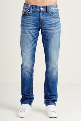 true religion jeans green stitching