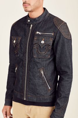 true religion jean jacket mens
