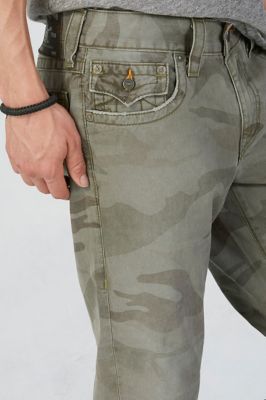 camo true religion jeans mens