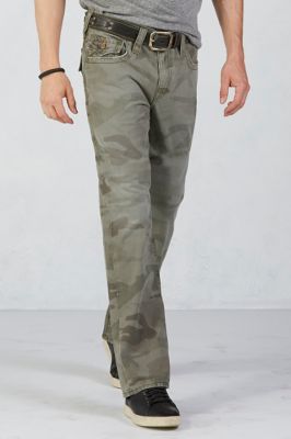 camo true religion jeans mens