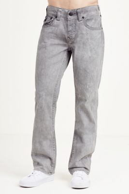 STRAIGHT FLAP GREY MENS JEAN - True 