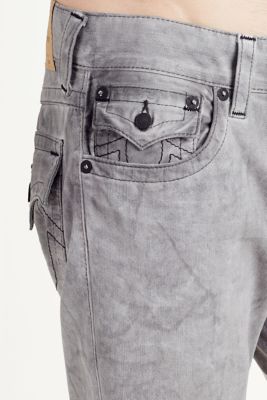 mens grey true religion jeans