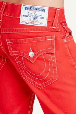 red true religion jeans mens