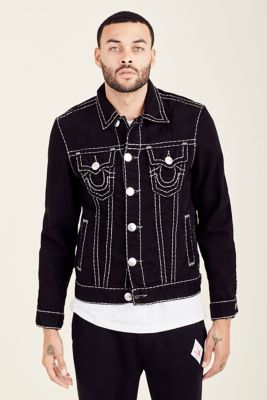 black true religion jacket