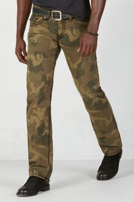 true religion camo pants