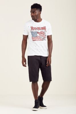 true religion sweat shorts