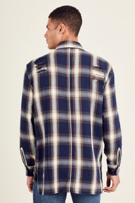 mens plaid shirt style