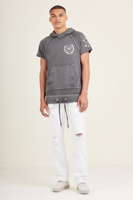 true religion short sleeve hoodie