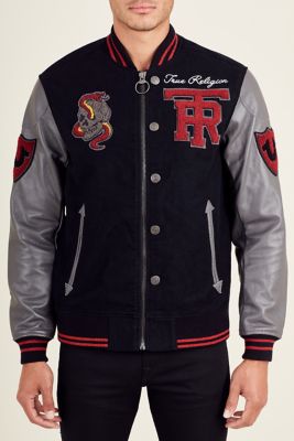 true religion baseball jacket