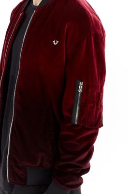 true religion velvet hoodie