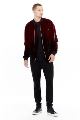 True religion hot sale velvet jacket