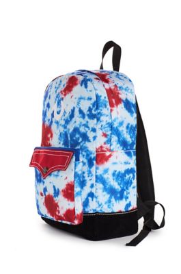 true religion tie dye backpack