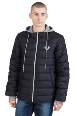 true religion quilted puffer jacket