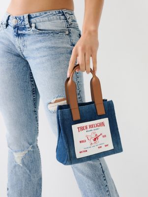 MINI DENIM TOTE BAG