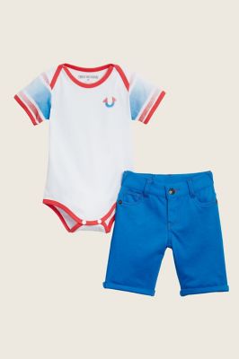 BABY ONESIE WITH SHORT - True Religion