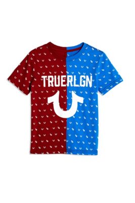 red white and blue true religion shirt